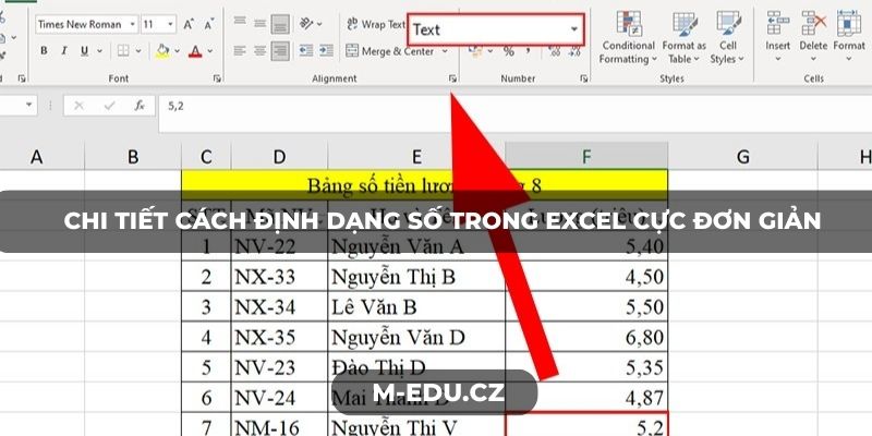 Chi tiết cách định dạng số trong Excel cực đơn giản